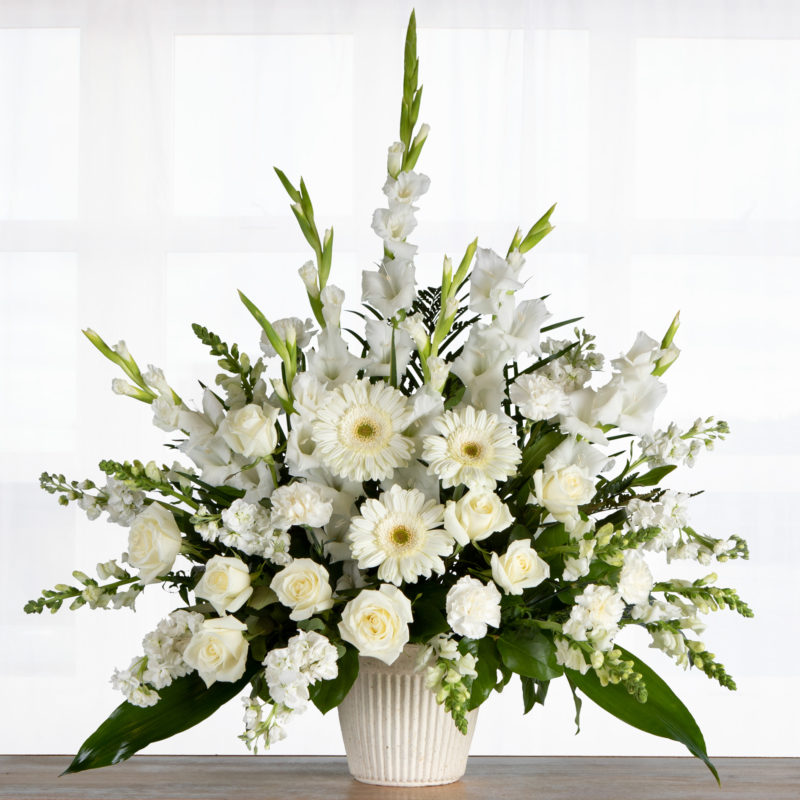 Standard Sympathy Vase Arrangement – Milwaukie Florist | Milwaukie ...